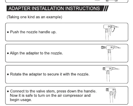 How to install adapters