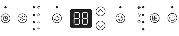 Control panel layout