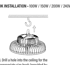 Hook installation steps