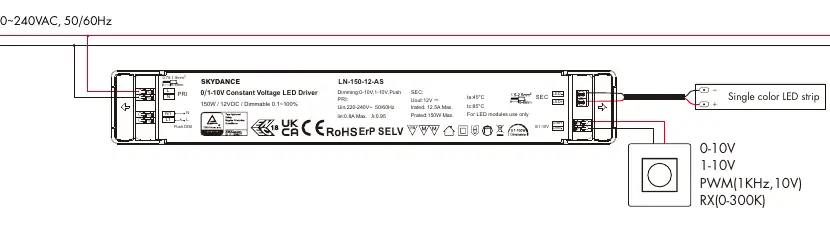 0/1-10V Wiring Diagram