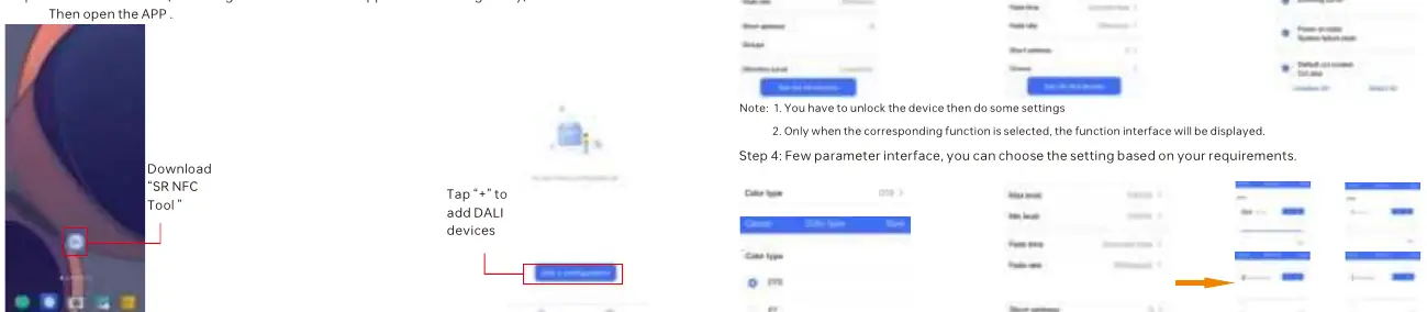 NFC programming steps