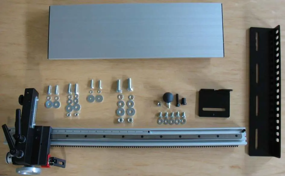 Parts description of the fence assembly