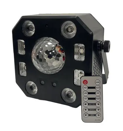 QTX Pentaflash 5-in-1 LED and Laser Effect Light