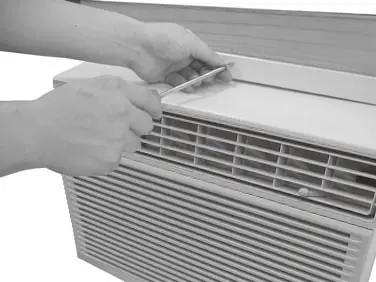 Placing the unit in the window