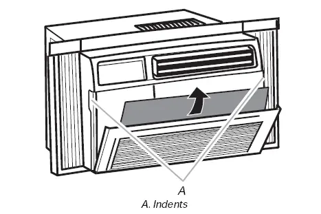Removing the air filter