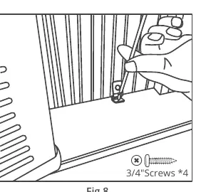 Securing the frame lock