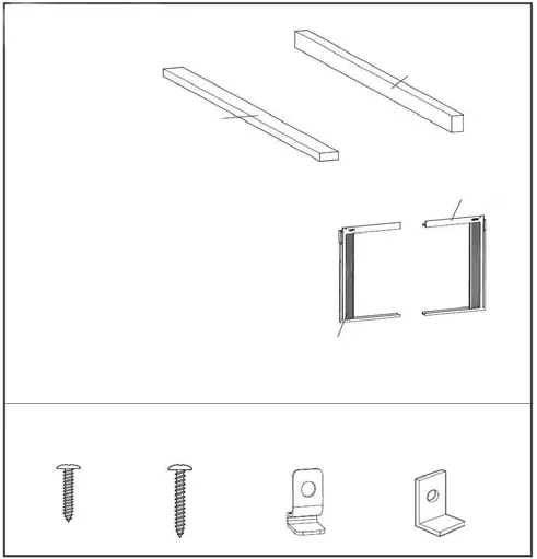 Mounting hardware components