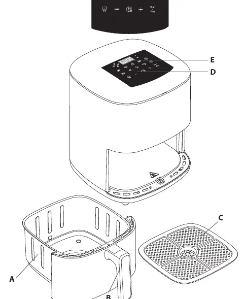Appliance components diagram