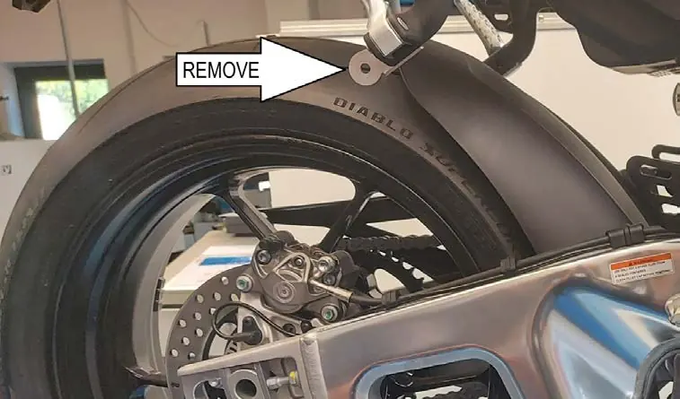 Removing original silencer
