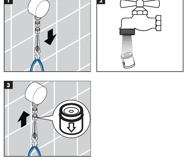 Check valve maintenance procedure.