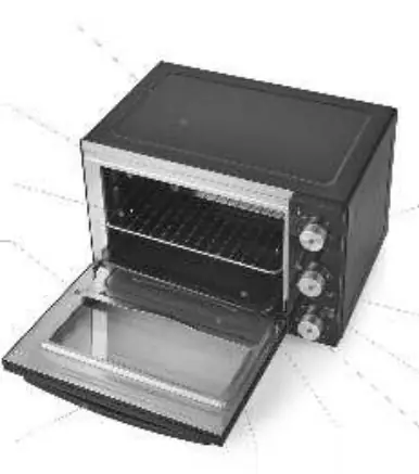 Oven components diagram