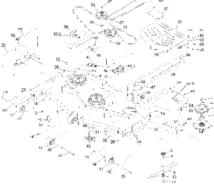 Deck Assembly diagram