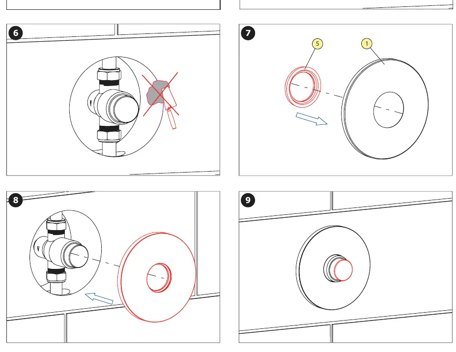 Installation steps 5-9