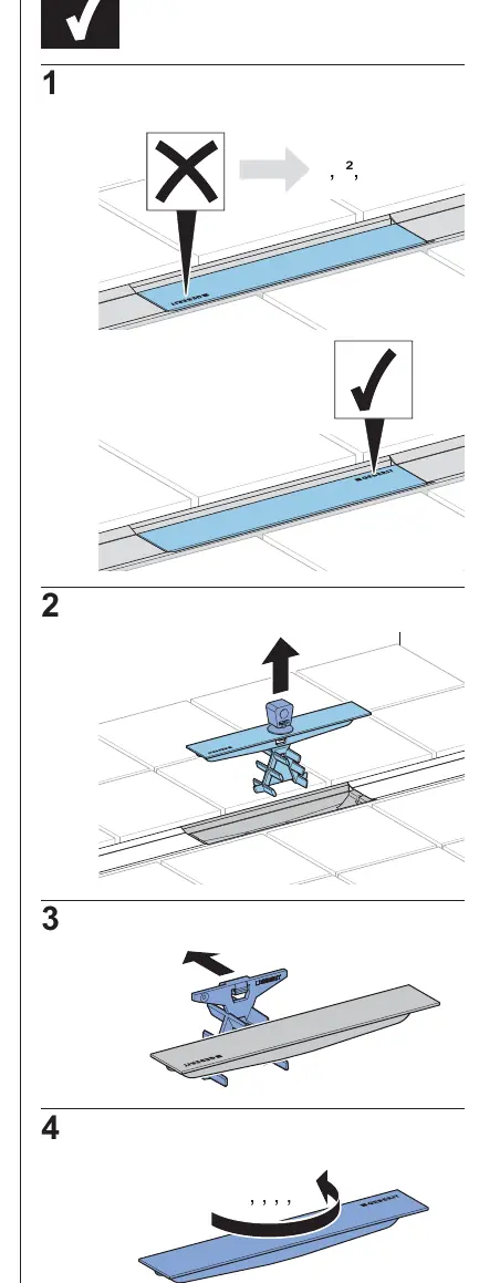 Steps for removing the cover for cleaning.