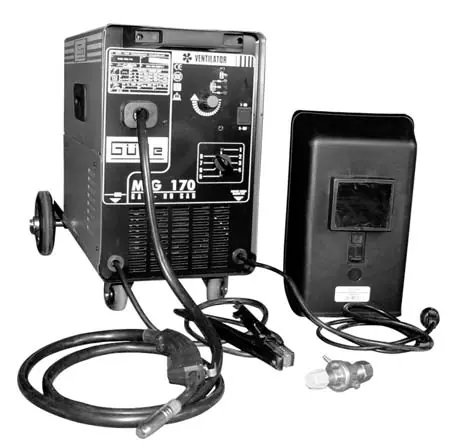 Güde MIG 155/4/A and MIG 170 welding machine overview