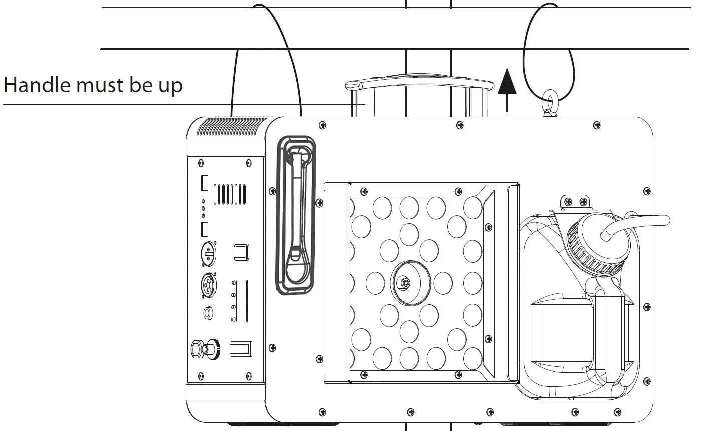 Truss mounting orientation