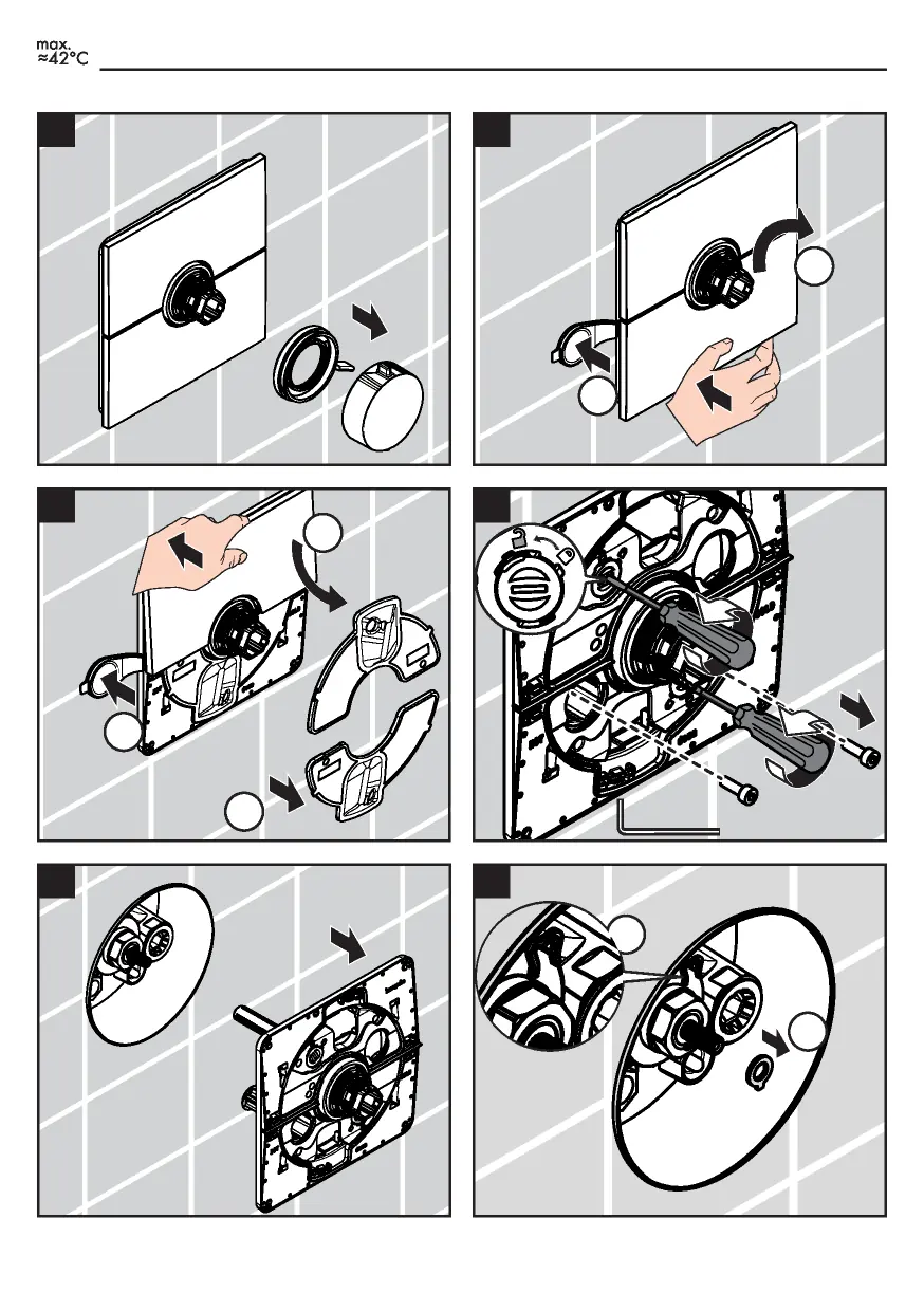 Temperature adjustment procedure