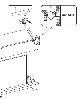 Tip restraint installation