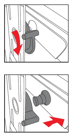 Mechanism for detaching the screen from the tripod