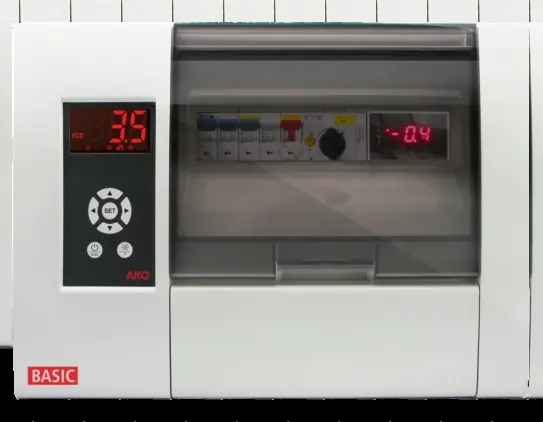 Control panel layout