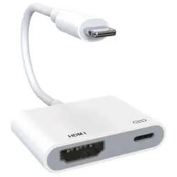 Lightning to HDMI adapter requirement