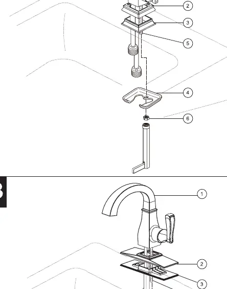 Faucet mounting assembly