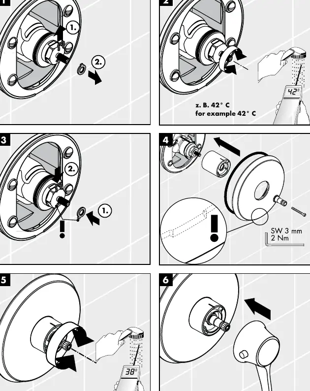Setting the maximum temperature (Safety Function)