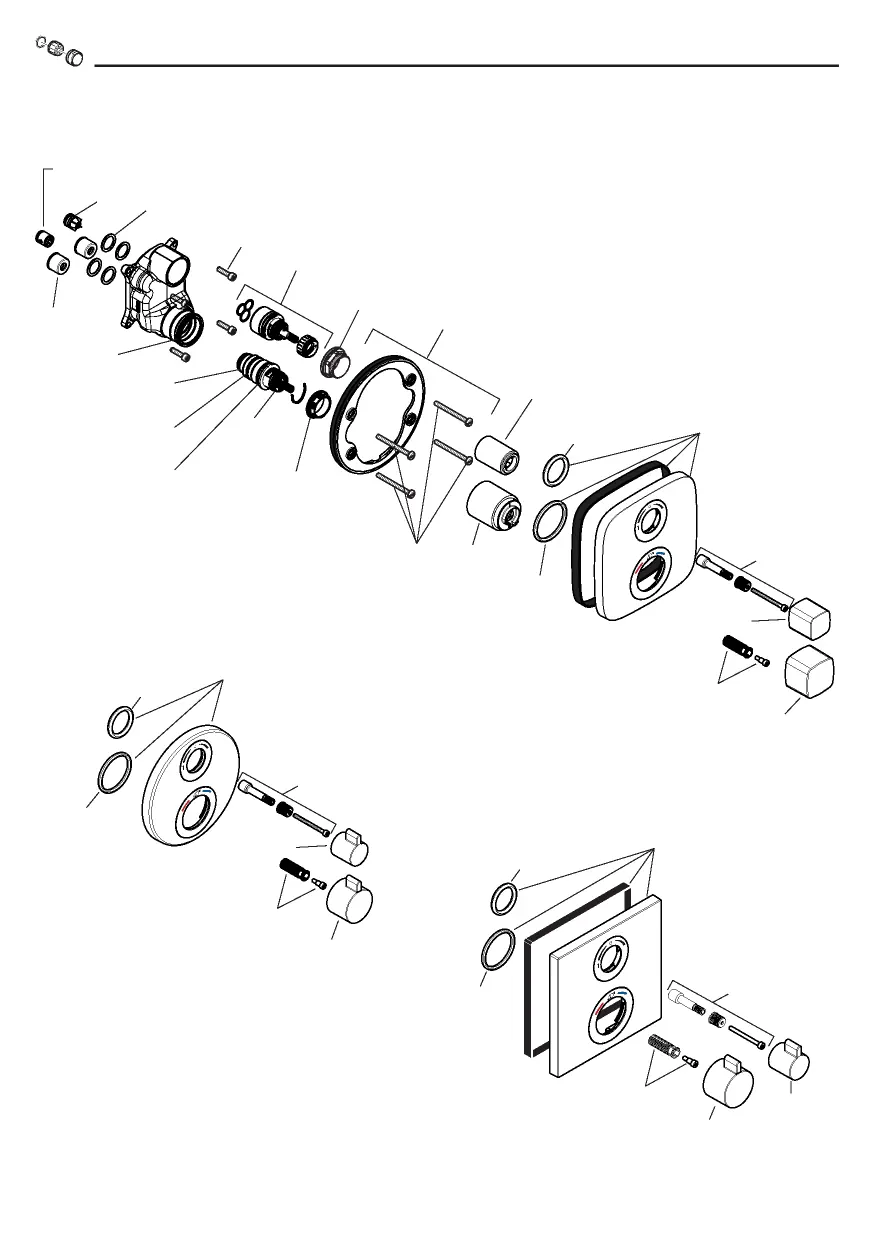 Spare parts diagram