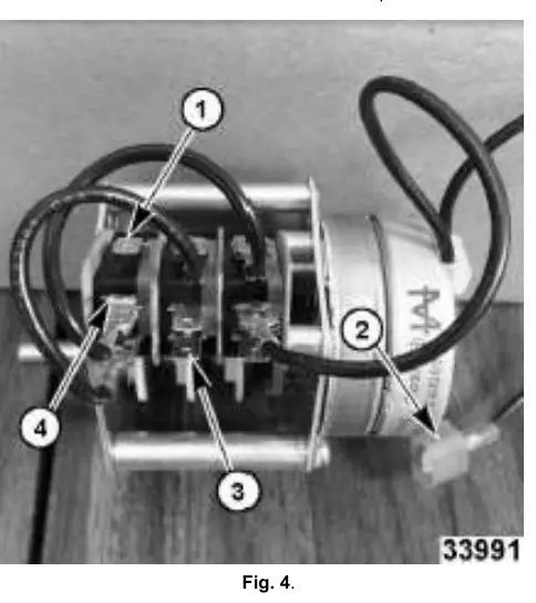 Timer wiring terminals