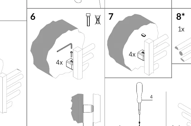 Installation steps 5-7