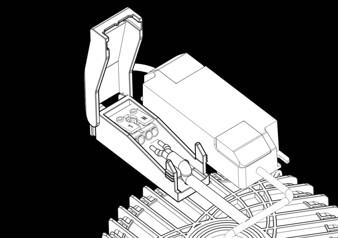 Wiring the L and N terminals