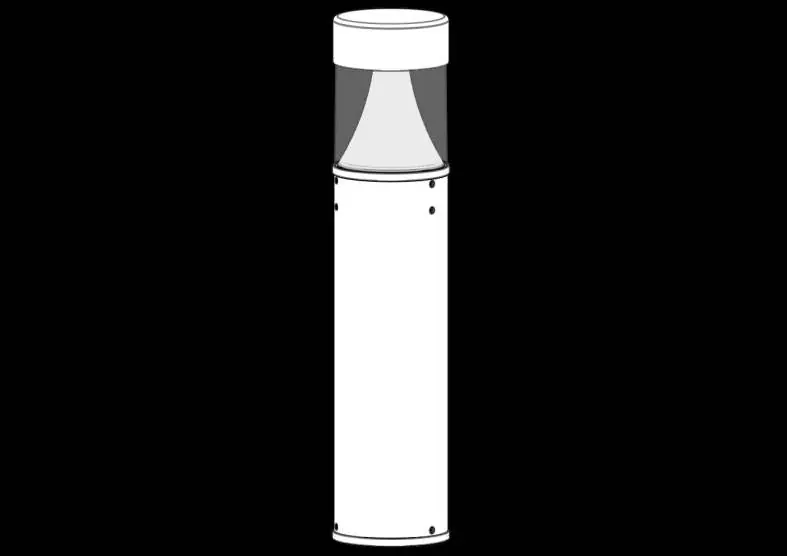 Resistex Saline LED bollard