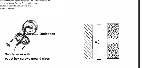 Mounting bracket installation