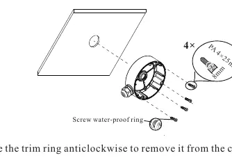 Junction box installation