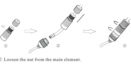 Connecting the network cable
