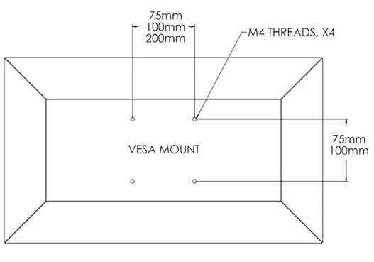 Rear VESA Mount