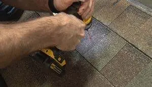 Predrilling the hole
