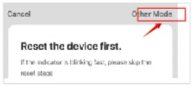 Selecting AP Mode