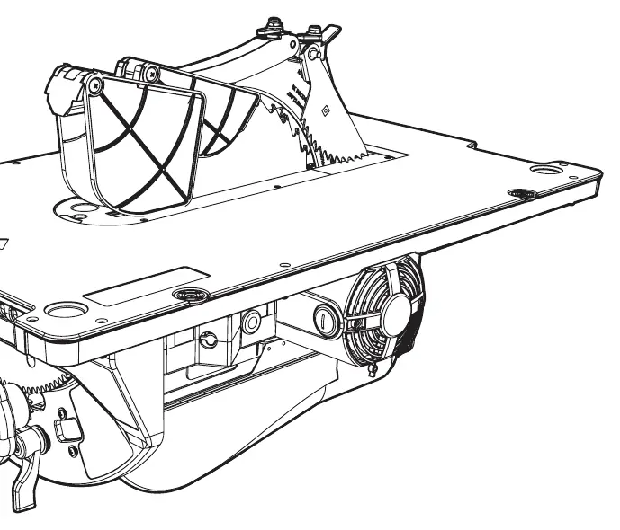 Triton TWX7CS001 Contractor Saw Module