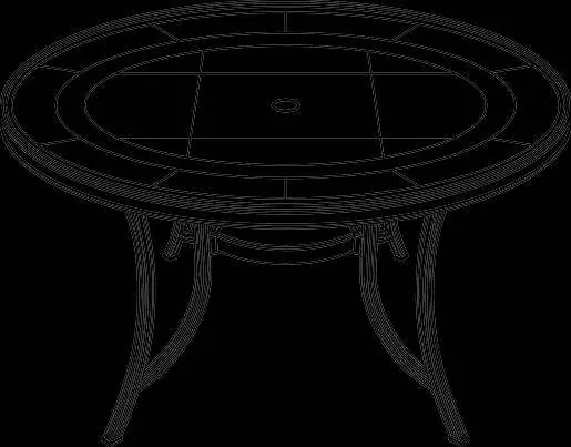 Mondawe Patio Dining Table overview