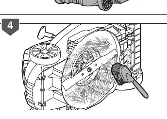 Blade cleaning