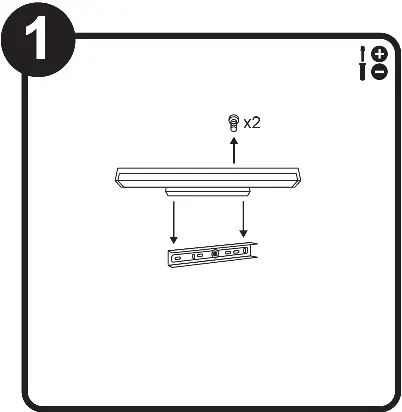 Step 1: Removing the mounting bracket