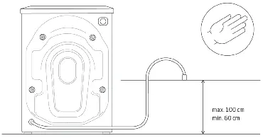 Drainage and water connection setup