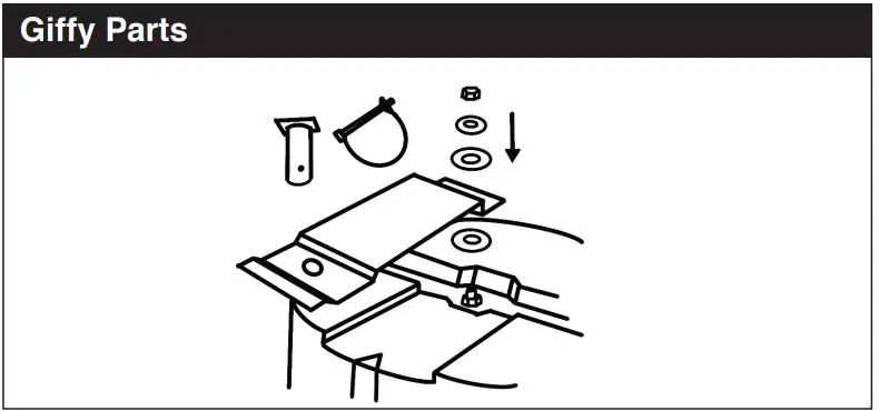 Giffy barrel parts assembly