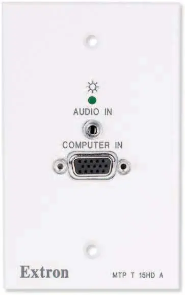 MTP T 15HD A Front Panel