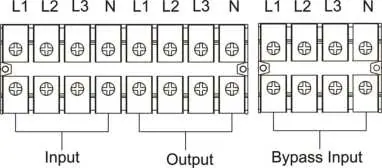 Terminal block wiring diagram