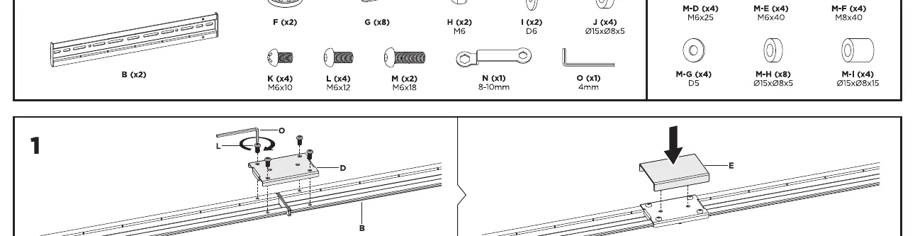 Parts list and components