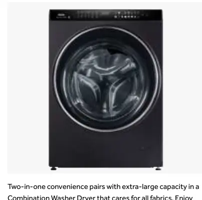 Haier 600 Series Combi Washer Dryer