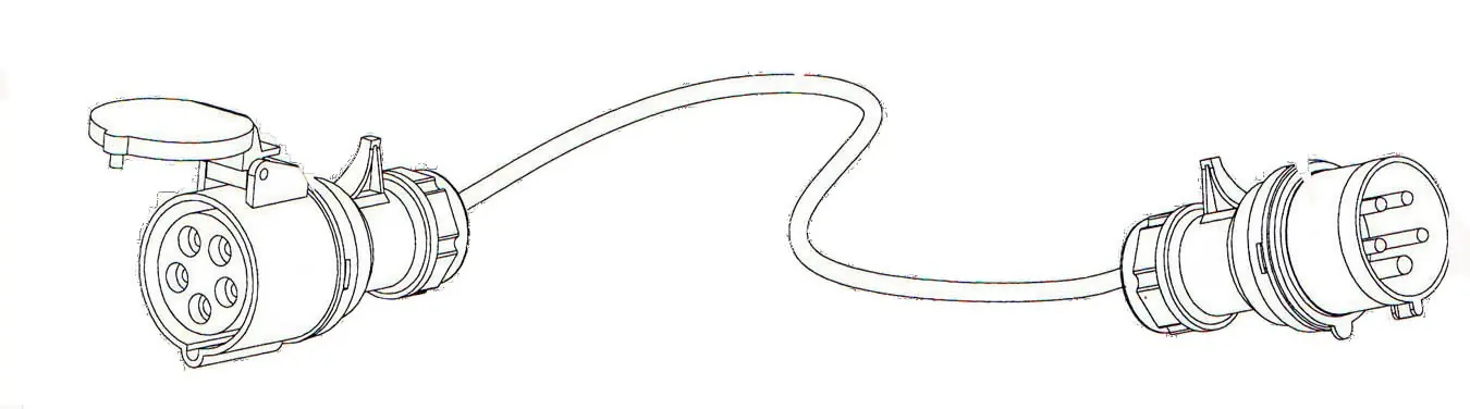 Required 5-pin electrical plug