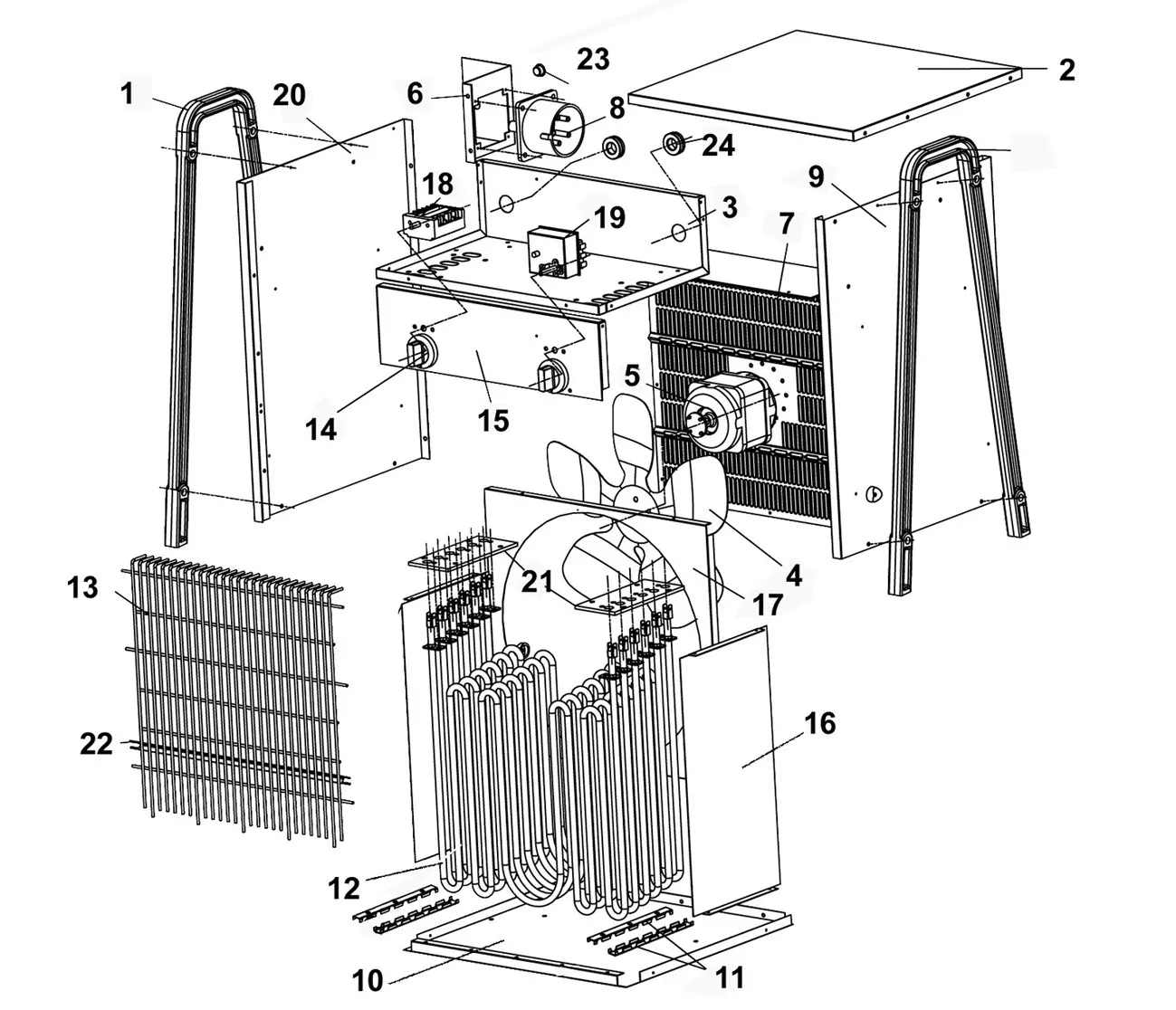Parts diagram for Devil 6015